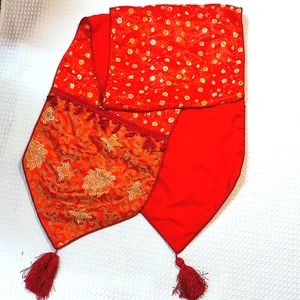 Red & Gold Table Runner